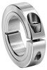 Climax 2-5/8" Bore, Steel, One Piece One Piece Split Shaft Collar 3-7/8" Outside Diam, 7/8" Wide 1C-262 - 35460369