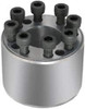 Climax M8 Thread, 65mm Bore Diam, 95mm OD, Shaft Locking Device 10 Screws, 46,302 Lb Axial Load, 3.47" OAW, 2.205" Thrust Ring Width C405M-65X95 - 51321503