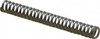 Gardner Spring 0.12" OD 1" Free Length Precision Compression Spring 15 Lb Spring Rating, 0.022" Wire, 6 Lb Max Workload, 0.6" Solid Height, Stainless Steel 36215GS - 00602615