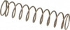 Value Collection 0.6" OD 2-1/2" Free Length Music Wire Compression Stock Spring 4.59 Lb Spring Rating, 0.047" Wire, 8.1 Lb Max Workload, 0.518" Solid Height 06812366 - 06812366