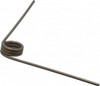Gardner Spring 90° Deflection Angle, 0.848" OD, 0.106" Wire Diam, 3-1/4 Coils, Torsion Spring 1/2" Max Tool Size, 22.47 In/Lb Torque at Leg Length 500090105ML - 00043638