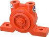 Vibco Vibrators 260 Lb. Force, 11 Cubic Feet per Minute, 16,000 RPM, 77 Decibel, Pneumatic Vibrator 5-3/8" Long x 2-1/4" Wide x 3-9/16" High, 1/4 Port Inlet, 1/4 Port Outlet BV-190 - 36674943
