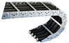 KabelSchlepp 3 Ft. Long, Steel, Fixed Open Cable and Hose Carrier 7.31 Inch Inside Width x 1.81 Inch Inside Height, 8-1/4 Inch Outside Width x 2.68 Inch Outside Height, 10.24 Inch Bend Radius 9S26083RLX3FWMB - 01278845