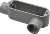 Hubbell Killark Form 85, LL Body, 1/2" Trade, IMC, Rigid Aluminum Conduit Body Oval, 4-5/8" OAL, 4 cc Capacity, Hazardous & Wet Locations OLL-1 - 54123187