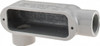 Hubbell Killark Form 35, LR Body, 3/4" Trade, IMC, Rigid Malleable Iron Conduit Body Oval, 5-3/8" OAL, 7 cc Capacity, Hazardous & Wet Locations OLR-2M - 54120936
