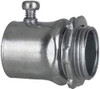 Crouse-Hinds 3/4" Trade EMT Conduit Connector Steel, Noninsulated, Straight Connector, Set Screw Connection 451 - 04518643