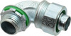 Crouse-Hinds 1/2" Trade Liquidtight Conduit Connector Malleable Iron, Noninsulated, Angled Connector, Threaded Connection LTK5090 - 04913471