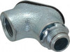Crouse-Hinds 1/2" Trade Rigid/Intermediate (IMC) Conduit Elbow Malleable Iron, Insulated, Angled Connector, Threaded Connection 810 - 04801924