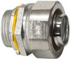 Crouse-Hinds 1" Trade Liquidtight Conduit Connector Malleable Iron, Noninsulated, Straight Connector, Threaded Connection LT100 - 04913513