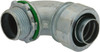 Crouse-Hinds 3/4" Trade Liquidtight Conduit Connector Malleable Iron, Noninsulated, Angled Connector, Threaded Connection LTK7590 - 04913505
