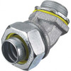 Hubbell Wiring Device-Kellems Conduit Fittings, Fitting Type: Connector, Conduit Type: Liquidtight, Trade Size (Inch): 1/2, Insulation Type: NonInsulated, Connection Type: Compression, Material: Malleable Iron, Steel H0504 - 96196068