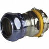 Hubbell RACO 1" Trade EMT Conduit Connector Noninsulated, Straight Connector, Compression Connection 2904RT - 11744240