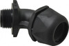 Murrplastik 1/2" Trade Liquidtight Conduit Connector Nylon, Noninsulated, Angled Connector, Compression Connection 83513852 - 82921115