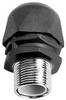 Murrplastik 3/8" Trade Liquidtight Conduit Connector Nylon, Noninsulated, Straight Connector, Compression Connection 83512050 - 82921040