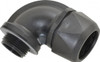 Murrplastik 1" Trade Liquidtight Conduit Connector Nylon, Noninsulated, Angled Connector, Compression Connection 83515856 - 85732824