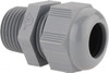 Thomas & Betts 1/2" Trade Liquidtight Conduit Cable Gland Nylon, Noninsulated, Straight Connector, Threaded Connection CC-NPT-12-G - 05773668