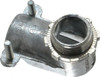 Thomas & Betts 3/4" Trade FMC Conduit Connector Die Cast Zinc, Noninsulated, Angled Connector, Squeeze Clamp Connection XC292 - 73124224