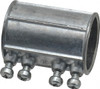Thomas & Betts 1-1/4" Trade EMT Conduit Coupling Die Cast Zinc, Noninsulated, Set Screw Connection TK224SC - 01148949