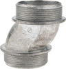 Thomas & Betts 2" Trade Rigid/Intermediate (IMC) Conduit Nipple Die Cast Zinc, Noninsulated, Threaded Connection HO226 - 54061155