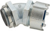 Thomas & Betts 2-1/2" Trade Liquidtight Conduit Connector Malleable Iron, Noninsulated, Angled Connector, Threaded Connection 5248 - 54115803