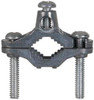 Crouse-Hinds 8 to 2 AWG Compatible Dual-Nut Rod Clamp Zinc, cUL Listed, UL File E6225, UL Listed 141DC - 04518387