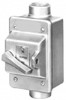 Eaton Cutler-Hammer 2 Poles, 0.4 to 16 Amp, NEMA, Enclosed Toggle Manual Motor Starter 60.5mm Wide x 50mm Deep x 105.7mm High, 1 hp at 120/240 V, 1 hp at 277 V & 1/4 hp at 32 V, CSA Certified, NEMA 3/4/5 & UL Listed MSTO2AH - 01259738
