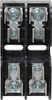 Ferraz Shawmut 2 Pole, 10 to 14 AWG, 600 VAC/VDC, 30 Amp, DIN Rail Mount, Screw Mount Fuse Block 13/32 Inch Diameter x 1-1/2 Inch Fuse Length, 3.04 Inch Long x 1.6 Inch Wide x 1.31 Inch High Block 30312 - 54014279