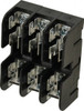 Ferraz Shawmut 3 Pole, 10 to 14 AWG, 600 VAC/VDC, 30 Amp, DIN Rail Mount, Screw Mount Fuse Block 13/32 Inch Diameter x 1-1/2 Inch Fuse Length, 3.04 Inch Long x 2.35 Inch Wide x 1.31 Inch High Block 30313 - 54014287
