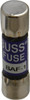 Bussmann 250 VAC, 1 Amp, Fast-Acting General Purpose Fuse Fuse Holder Mount, 1-1/2" OAL, 10 at 125 V kA Rating, 13/32" Diam BAF-1 - 74975368