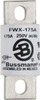 Bussmann 250 VAC/VDC, 175 Amp, Fast-Acting Semiconductor/High Speed Fuse Stud Mount Mount, 3-1/8" OAL, 200 (RMS), 50 at DC kA Rating, 1-7/32" Diam FWX-175A - 75784389
