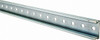 Schneider Electric 2m Long x 0.6 Inch Wide x 1-1/2 Inch High x Steel DIN Rail 0.04 Inch Thick NSYDPR200T - 69683613