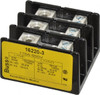 Bussmann 3 Poles, 175 Amp, 8-2/0 AWG (Al), 14-2/0 AWG (Cu) Primary, 4-14 AWG (Cu), 4-8 AWG (Al) Secondary, Thermoplastic Power Distribution Block 600 VAC/VDC, 1 Primary Connection, 5.2 Inch Long x 3.32 Inch Deep x 4 Inch High 16220-3 - 84720440