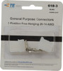 TE Connectivity Free Hanging Connector Kit 20 to 14 AWG Compatible Wire Size 618-3 - 07513369