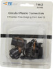 TE Connectivity Panel Mount Plug and Receptacle Kit 13 to 9 AWG Compatible Wire Size 744-2 - 07512916