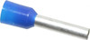 ACI Advance Controls, Inc. 14 AWG, Partially Insulated, Crimp Electrical Wire Ferrule 12mm Long x 2.6mm Diameter Pin, 19mm Overall Length 107665 - 03217551