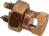 Thomas & Betts 12 to 10 AWG, Copper Wire Compatible, Copper Alloy, Hex Split Bolt Connector 25/32" OAL, 3/8" Head Width, 1/2" Base Width 9H - 54057500