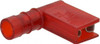 Thomas & Betts 22 to 18 AWG Fully Insulated Female Wire Disconnect 1/4" Tab, Red, CSA Certified, RoHS Compliant, UL 94 V-2, UL File E66716, UL Listed RA18-250A - 54062997