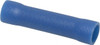 Thomas & Betts 16 to 14 AWG Compatible, Vinyl Fully Insulated, Crimp-On Butt Splice Terminal Copper Contacts, 0.986" OAL, Blue TV14-BS-XV - 68886340
