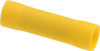 Thomas & Betts 12 to 10 AWG Compatible, Vinyl Fully Insulated, Crimp-On Butt Splice Terminal Copper Contacts, 1.024" OAL, Yellow TV10-BS-XV - 68886332
