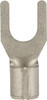 IDEAL #10 Stud, 12 to 10 AWG Compatible, Noninsulated, Crimp Connection, Standard Fork Terminal 0.354" Fork Width, 0.728" OAL, 600 Volts, Brass Contacts 83-6221 - 02651370
