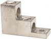 Thomas & Betts 6 AWG Noninsulated Compression Connection Square Ring Terminal 5/16" Stud, 3" OAL x 1-1/8" Wide, Tin Plated Aluminum Contact ASL30-21 - 73123671