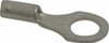 Thomas & Betts 22-16 AWG Noninsulated Crimp Connection D Shaped Ring Terminal #10 Stud, 3/4" OAL x 0.31" Wide, Tin Plated Copper Contact A18-10 - 54064902