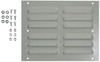 Cooper B-Line Electrical Enclosure Steel Louver Plate Kit For Use with Cooper B-Line Enclosures 78205148230 - 64050305
