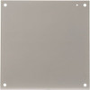 Cooper B-Line 17" OAW x 17" OAH Powder Coat Finish Electrical Enclosure Nonperforated Panel 20" x 20" Box, 12 Gauge Steel, Use with 202010-12/20206-12/20208-12 78205179400 - 60614765
