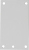 nVent HOFFMAN 2-7/8" OAW x 4-7/8" OAH Powder Coat Finish Electrical Enclosure Junction Box Panel 6" x 4" Box, 14 Gauge Steel, Use with A644PHC/A644PHCW/A845JFGR A6P4 - 68601558