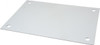 Hubbell Wiegmann 9" OAW x 13" OAH Powder Coat Finish Electrical Enclosure Back Panel 16" x 12" Box, 14 Gauge Steel, Use with N12161206/N12161208/N12161210/RHC161206/WA161206FM NP1612 - 54079819