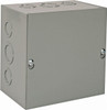 nVent HOFFMAN NEMA 1 Steel Junction Box Enclosure with Screw Flat Cover 6" Wide x 6" High x 4" Deep ASE6X6X4 - 68599380