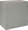 nVent HOFFMAN NEMA 1 Steel Junction Box Enclosure with Screw Flat Cover 10" Wide x 10" High x 6" Deep ASE10X10X6 - 68599661