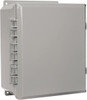Thomas & Betts NEMA 1, 2, 3, 4, 12, 3S, 3SX, 3X, 4X Polycarbonate Standard Enclosure with Hinge Flat Cover 10" Wide x 12" High x 6" Deep, Impact Resistant NJ12106 - 54089321