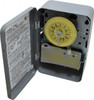 Intermatic 24 hr Indoor Analog Electromechanical Timer Switch 1 to 12 On/Off, 125 VAC, 60 Hz, T103 - 54025119